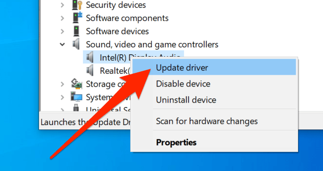 update-audio-driver - Online Tech Tips Fix No Sound On YouTube By Updating The Audio Drivers image 2 - update-audio-driver
