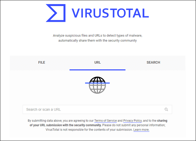 Are Free Software Download Sites Safe? image 2 - virus-total-url-scan