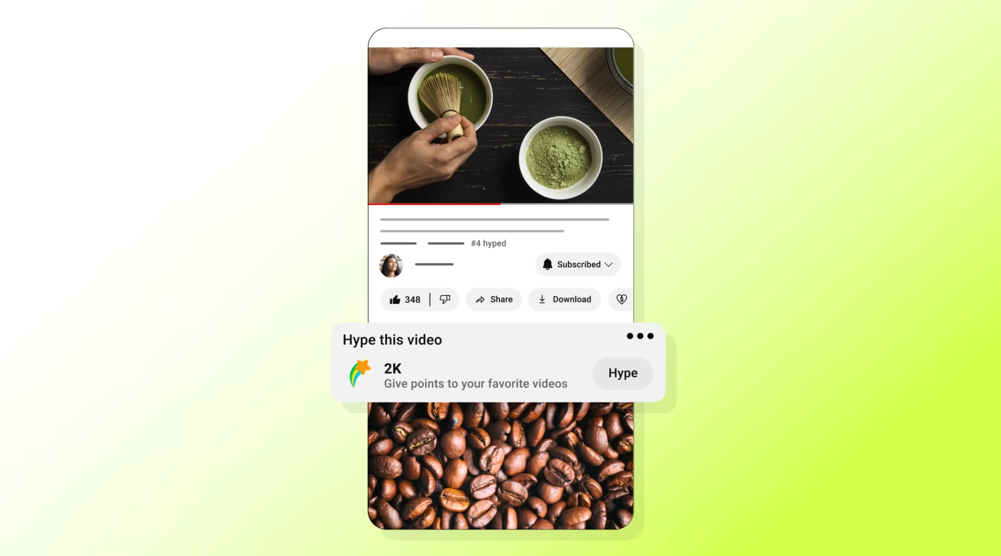 YouTube Hype demo picture