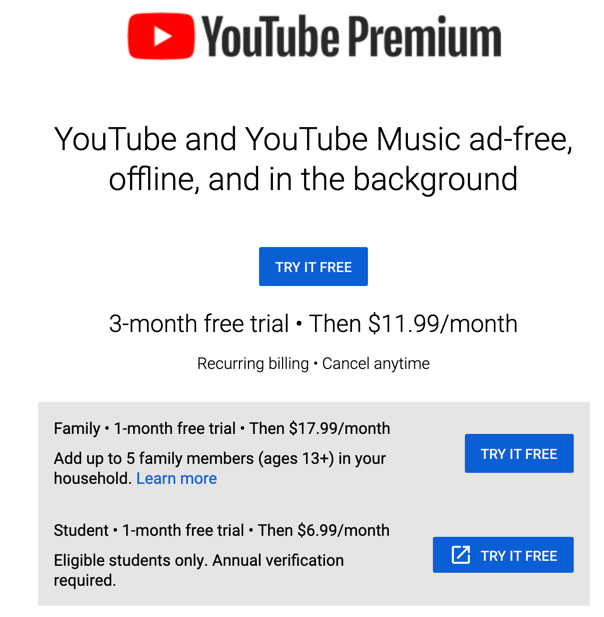 youtube-premium-pricing - Online Tech Tips What Does YouTube Premium Cost? image - youtube-premium-pricing